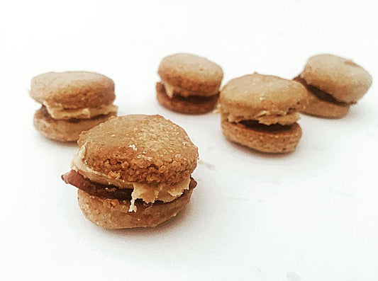 PEANUT BUTTER AND JAM COOKIE SANDWICHES 🍪 🥪