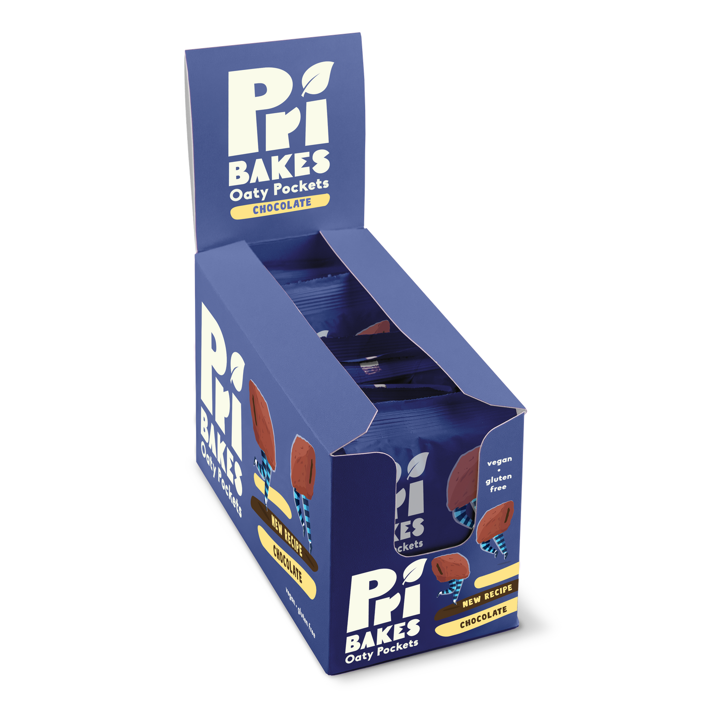 Oaty Pockets - Chocolate - 12 Pack