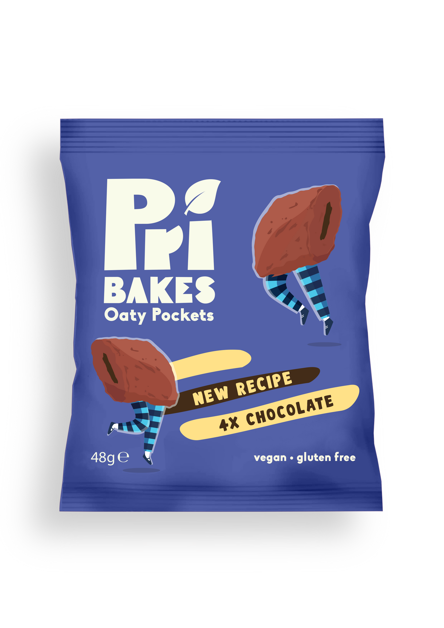 Chocolate Oaty Pockets - 6 Pack