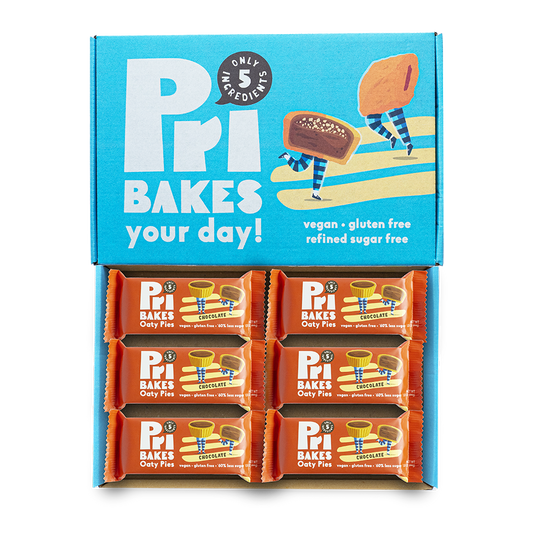 Chocolate Oaty Pies - 6 Pack