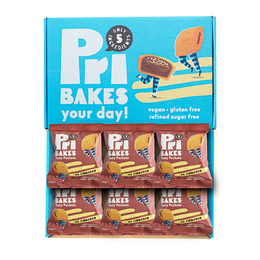 Cinnamon Oaty Pockets - 6 Pack