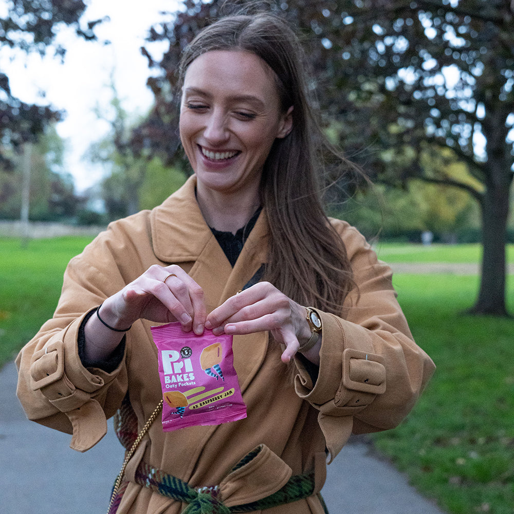Raspberry Jam Oaty Pockets - 12 Pack