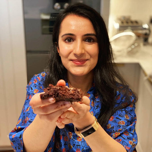 PEANUT BUTTER BROWNIES 🥜🍫