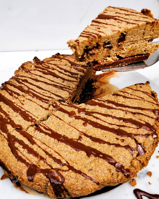 TAHINI CHOCO COOKIE CAKE 🍞