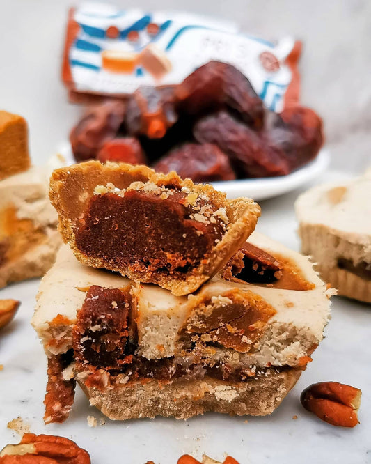 CARAMEL PECAN PIE CHEESECAKES