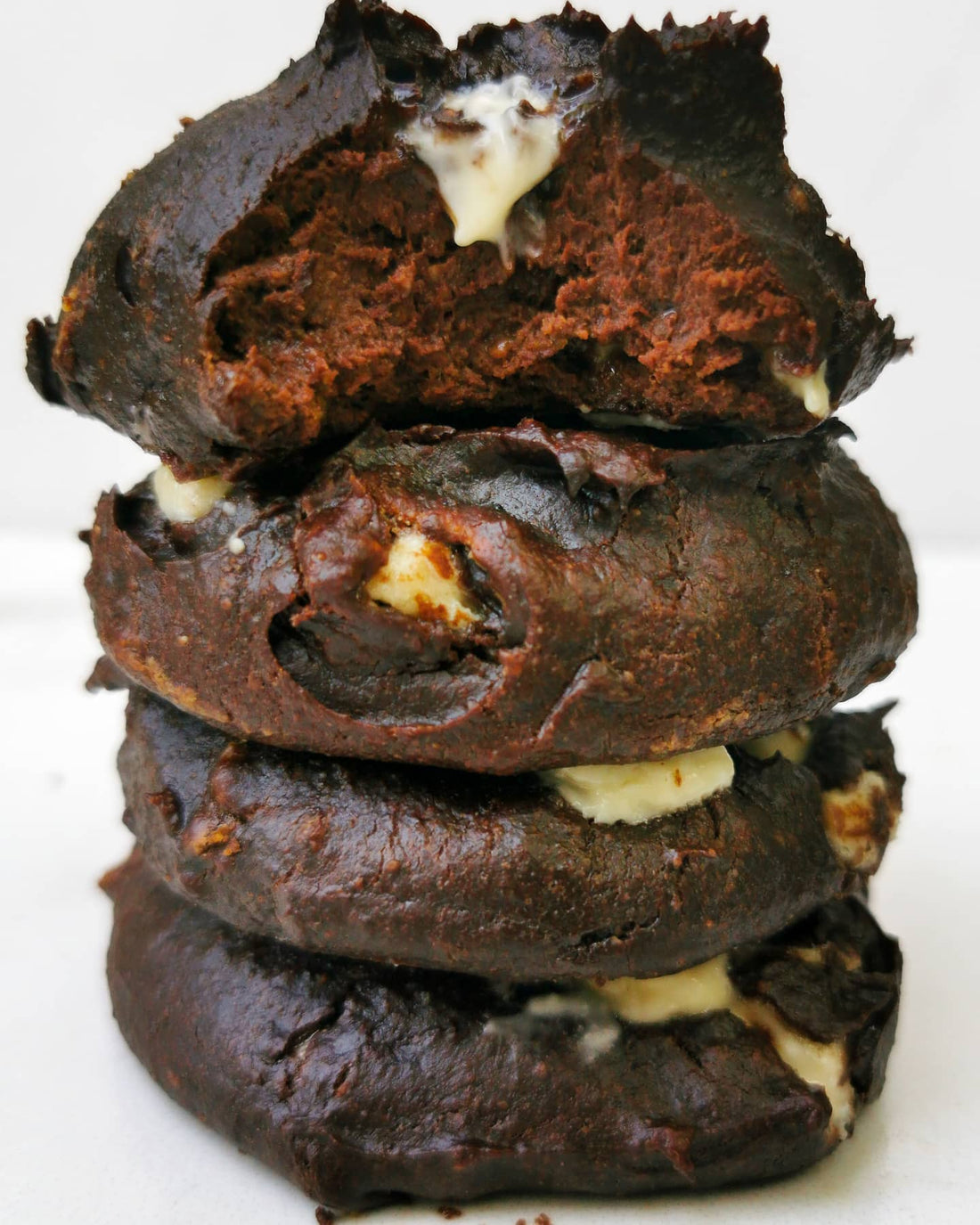 TRIPLE  CHOCOLATE, GRAIN-FREE BROWNIE COOKIES