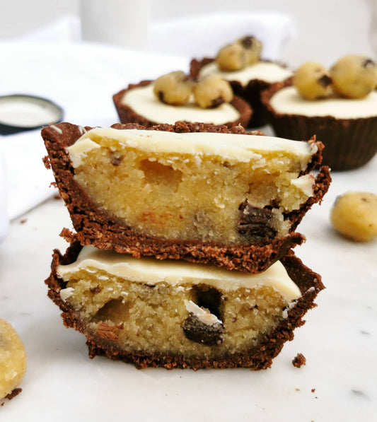 TRIPLE CHOCO COOKIE DOUGH PIE 🍪