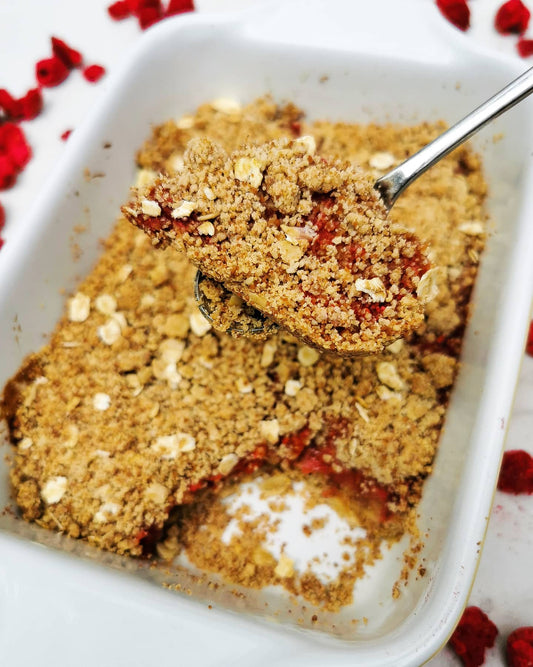 RASPBERRY JAM CRUMBLE 🍓🍓