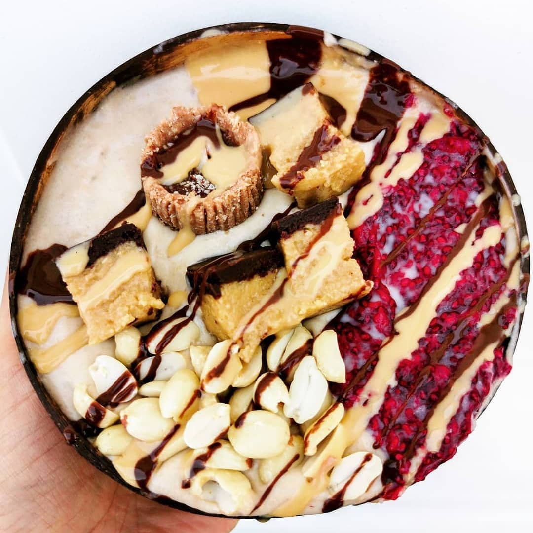 PB & J NICECREAM BOWL