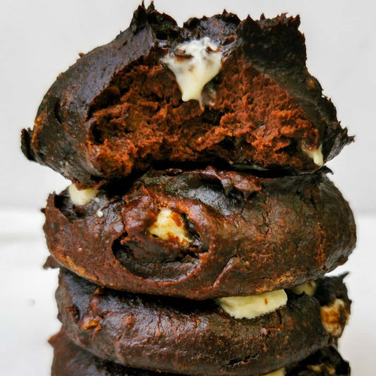 TRIPLE CHOCOLATE, GRAIN-FREE BROWNIE COOKIES