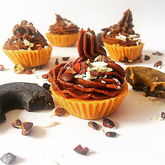 CHOCOLATE GANACHE PEANUT BUTTER CUPS