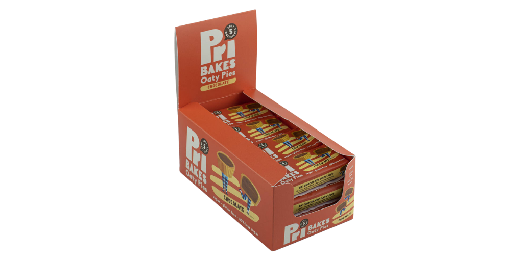 Chocolate Oaty Pies - 12 Pack