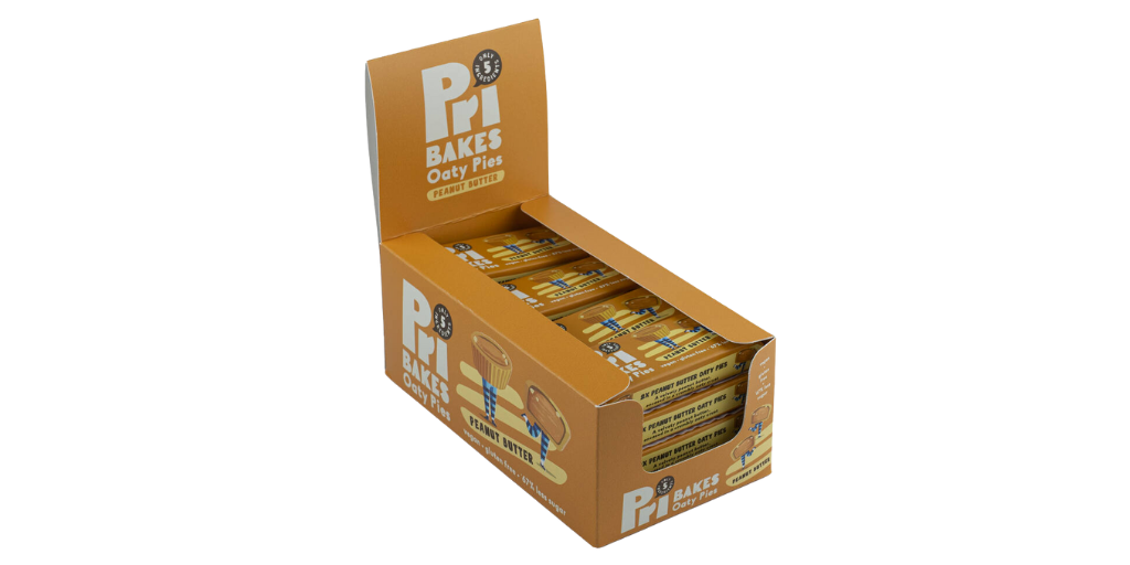 Peanut Butter Oaty Pies - 12 Pack