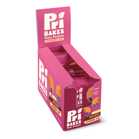Oaty Pockets - Raspberry Jam - 12 Pack