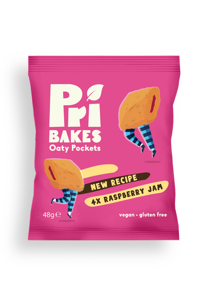 Oaty Pockets - Raspberry Jam - 12 Pack
