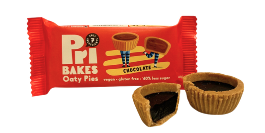 Chocolate Oaty Pies - 12 Pack