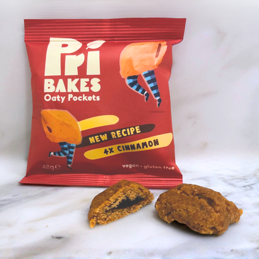 Cinnamon Oaty Pockets - 12 Pack