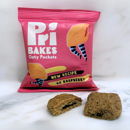 Raspberry Jam Oaty Pockets - 12 Pack