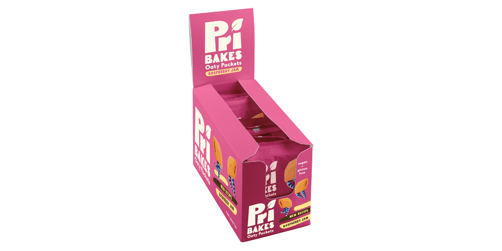 Pop Squares - Himbeermarmelade - 12er Pack