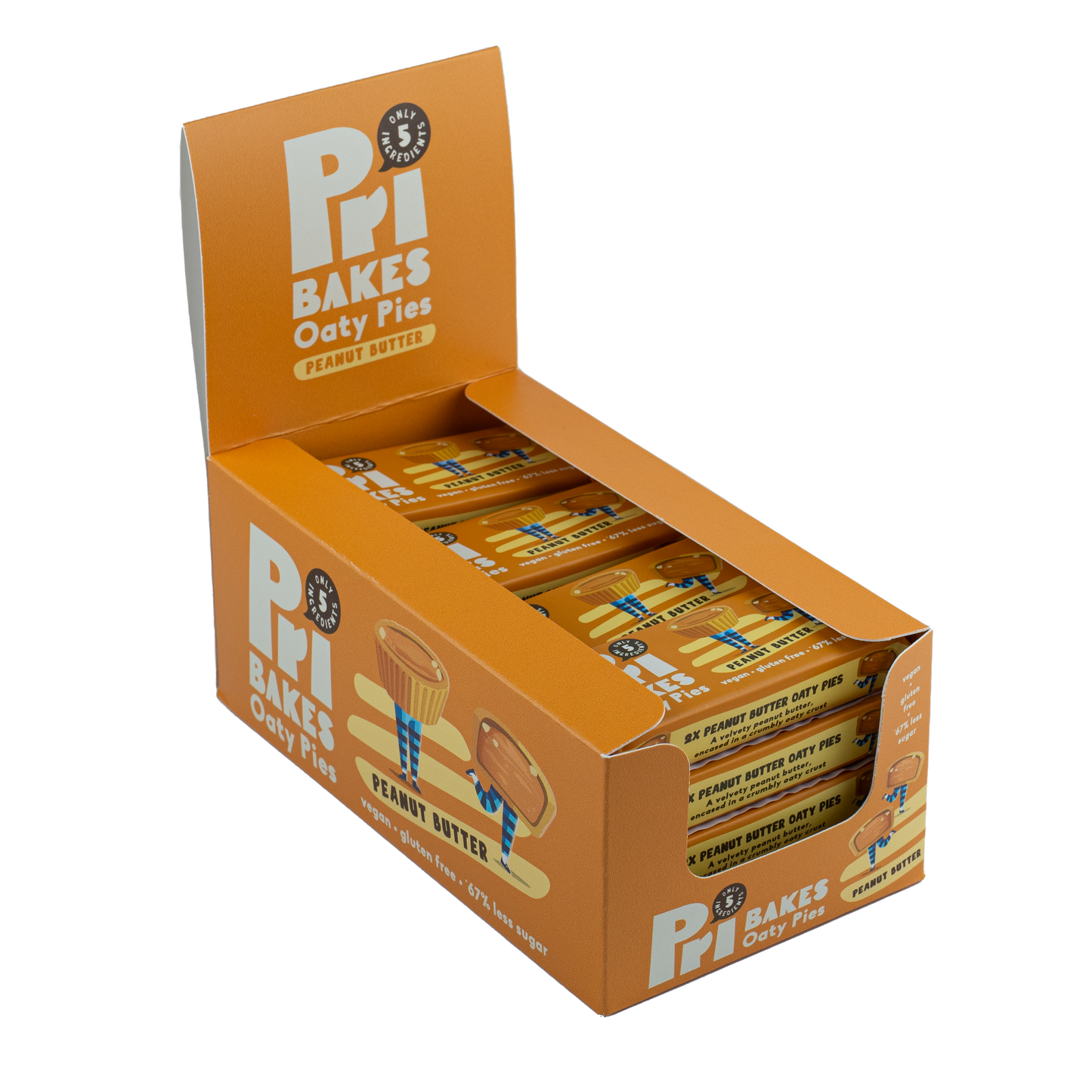 Oaty Pies - Peanut Butter Pie x 12 Packs